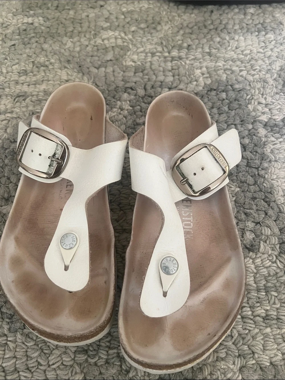 Birkenstock Big Buckle Gizeh sandals